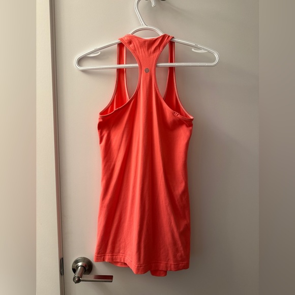 Lululemon hot pink tank top, size 4. - Picture 2 of 2